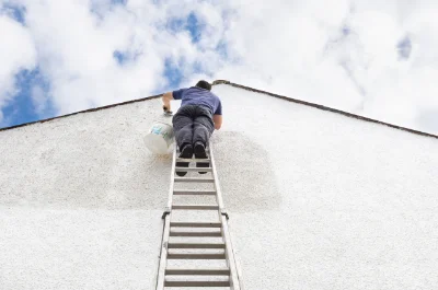 Peinture extérieure à Rouez — façades et ravalement